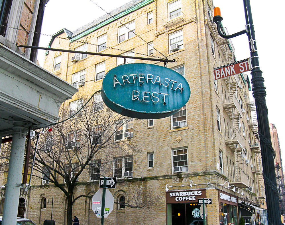 Artepasta Restaurant Sign by Gerald C. Vogel