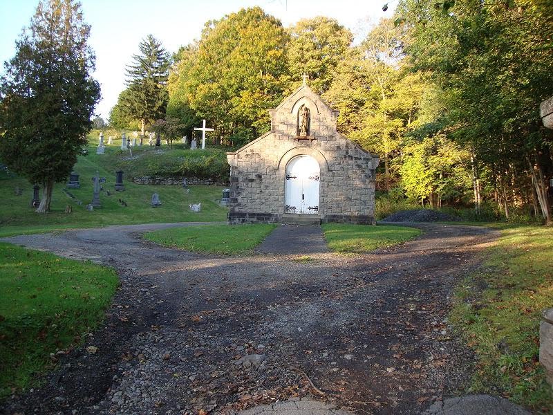 Entrance to Old St. Mary's Cemetery in Little Falls, NY by MJO'Brien