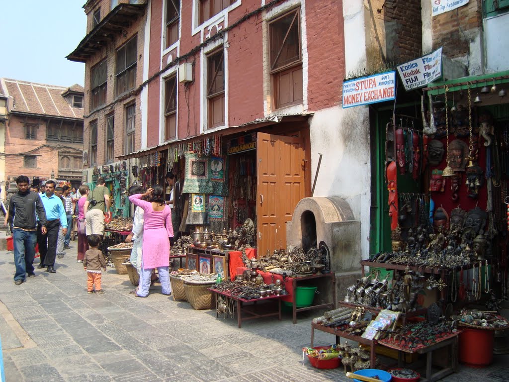 Plaza Durbar en Kathmandu by AnaMariaOss