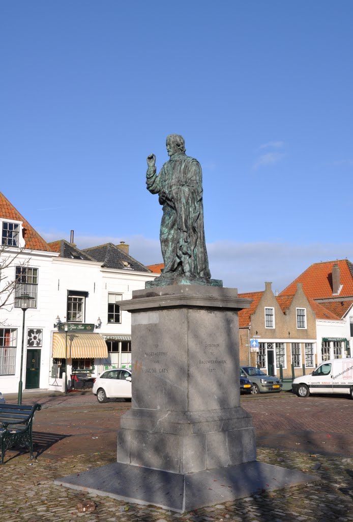 Jacob Cats, Markt Brouwershaven. by cfeijtel