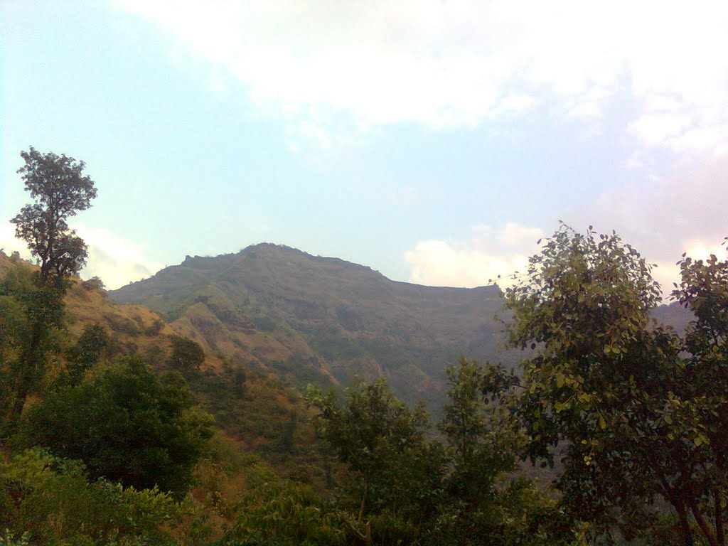 प्रताप गड उत्तर दक्षिण विस्तार FORT PRATAPGAD FROM NORTH (LHS) TO SOUTH (RHS) FORTIFICATION. by महेश कुलकर्णी MAHESH G. KULKARNI