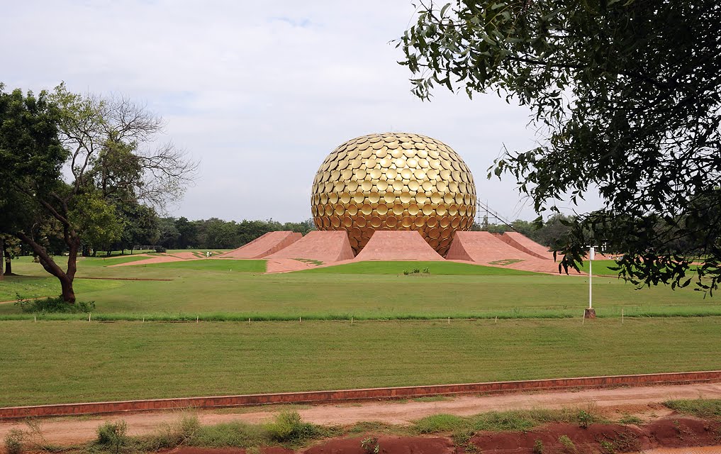 Matrimandir Auroville Pondichery by James BJames