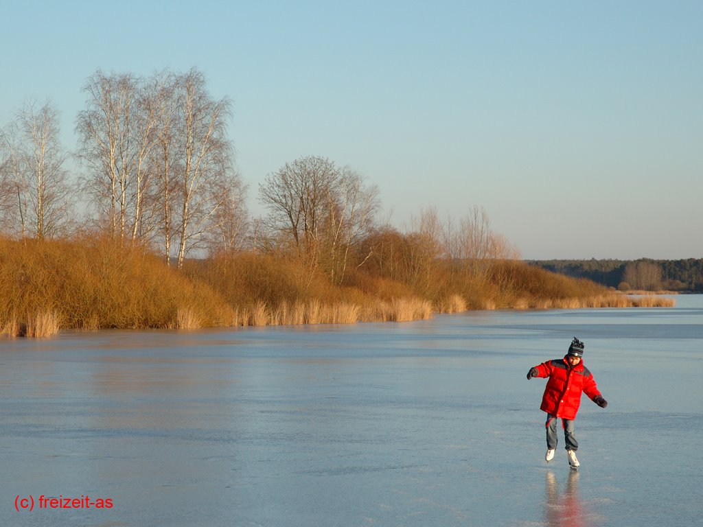 Haidweiher Eislaufen freizeit-as by Ulrich Grothaus