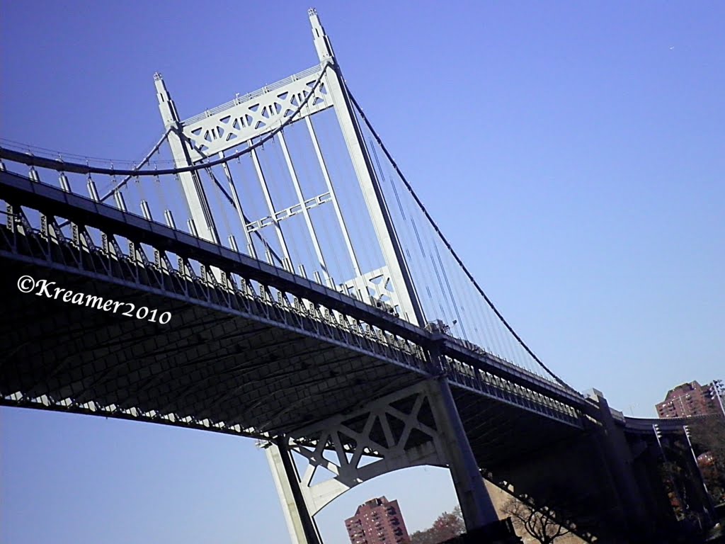 Below the Triborough Bridge by cassik15