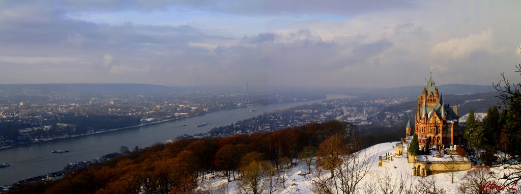 Panorama am Drachenfelsen by Christian Laurer