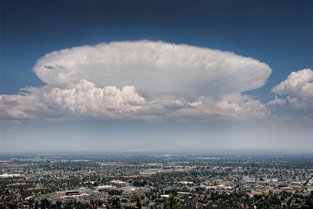 Mushroom Cloud Over Bend by John Melton