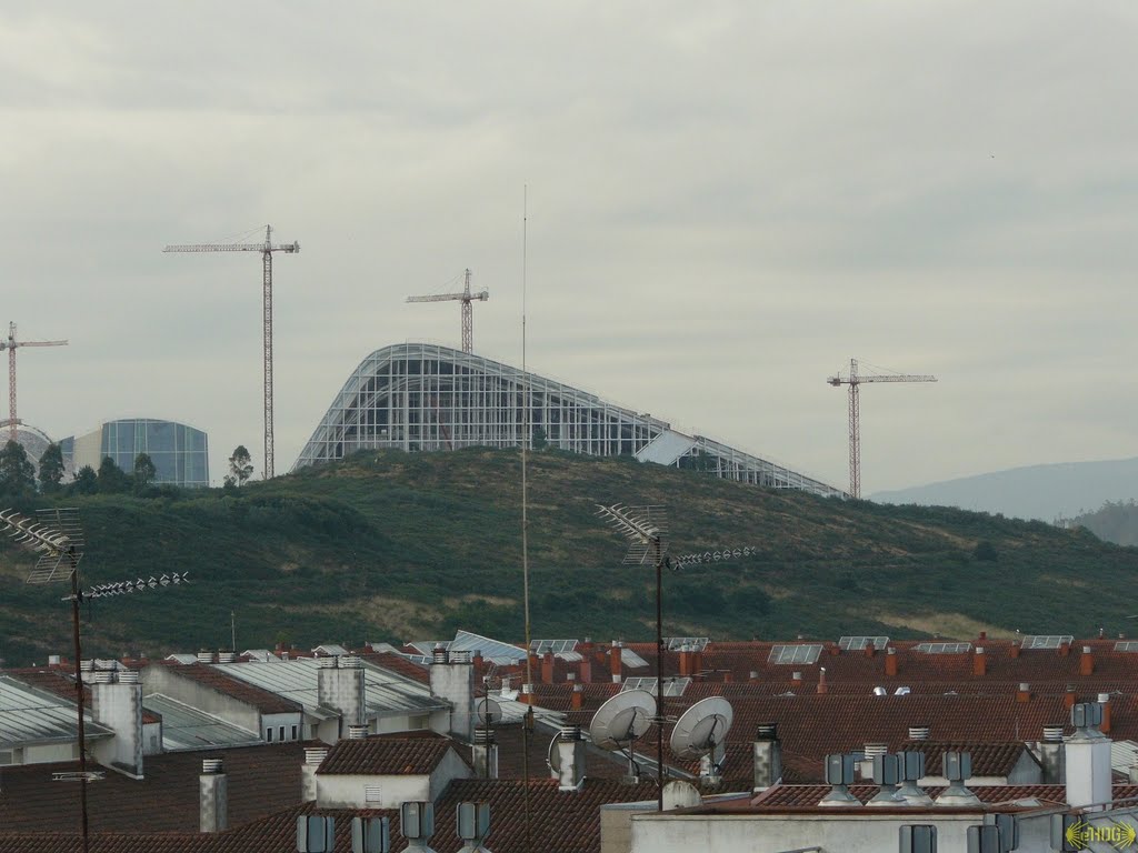 «eHOG Camino 2009» - Épülő stadion / Stadium in construction, 07-08-2009 by ehog.hu