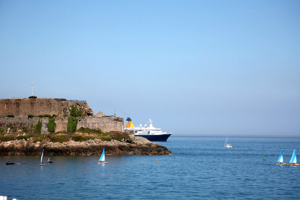 Castle Cornet, Saint Peter Port, Guernsey by Hans Sterkendries