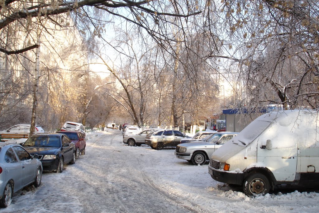 Pechatniki District, Moscow, Russia by Федор Барабанов