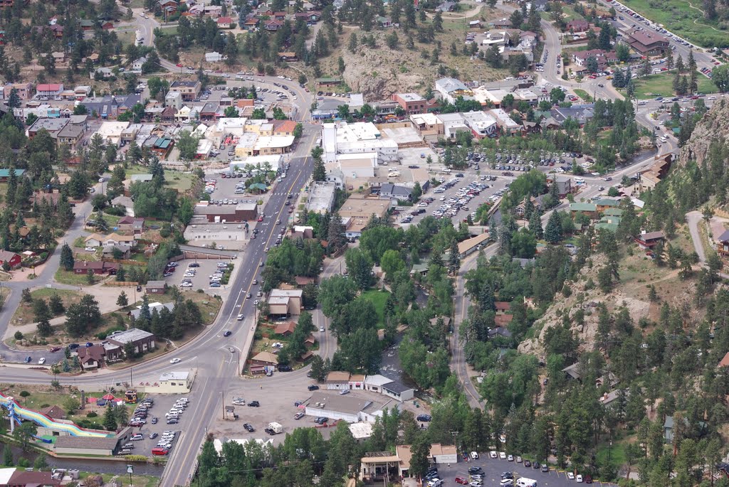 Estes Park Aerial Tramway, view, Colorado by Edwin van der Vliet