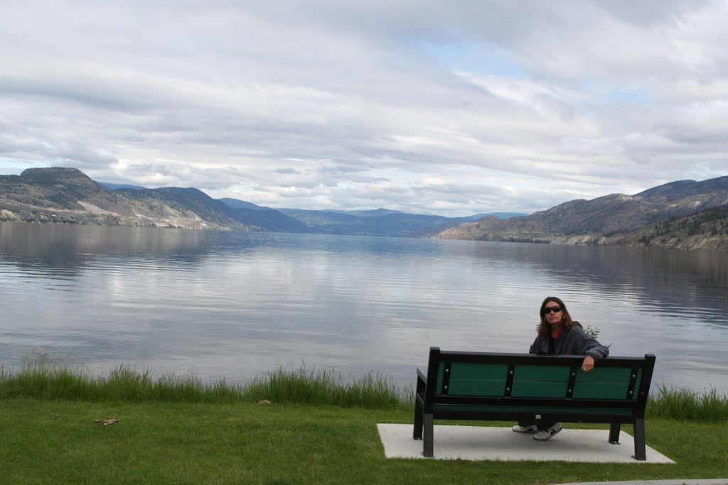 Okanagan Lake desde Penticton by R Melgar