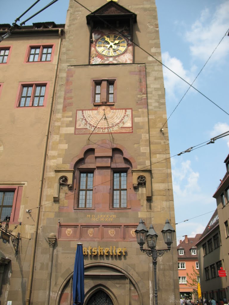 Würzburg, Rathaus by Elena Zakamaldina