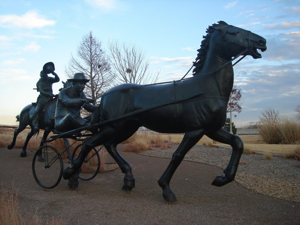 Oklahoma Land Run 1889 Monument - Oklahoma City, OK, USA by MARELBU