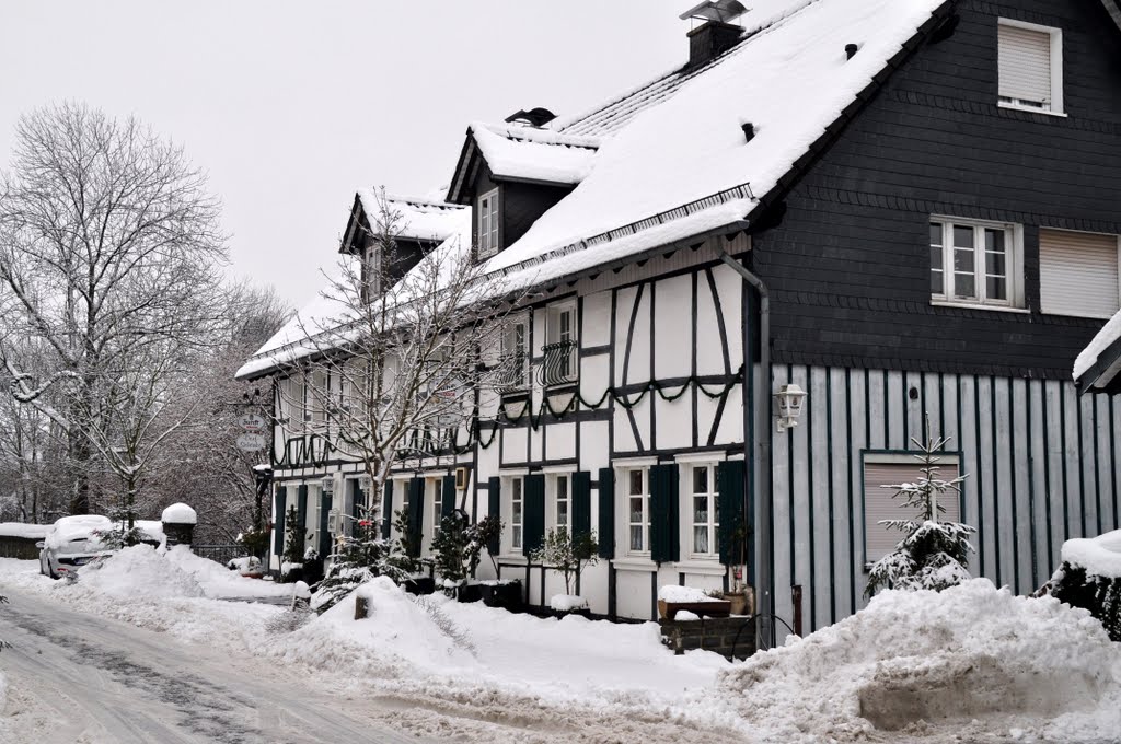 Gastst. "Dorfschenke" in der Burgstr. by Hatti1