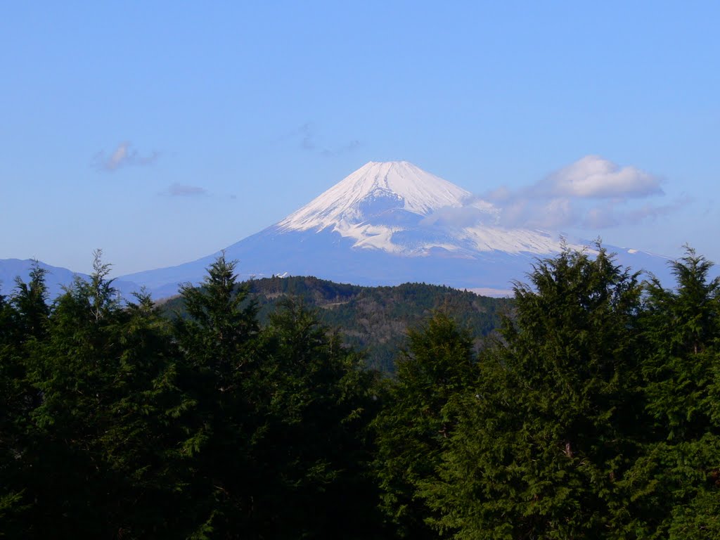 Mount Fuji winter by ATAMI-KO