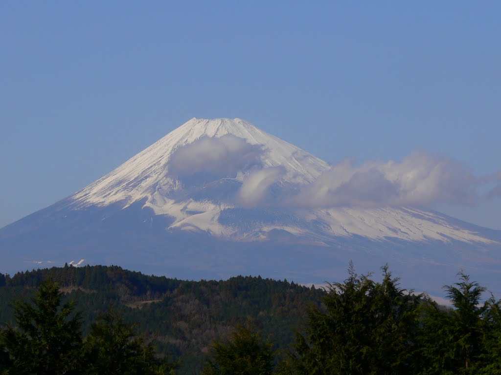 Mount Fuji winter by ATAMI-KO