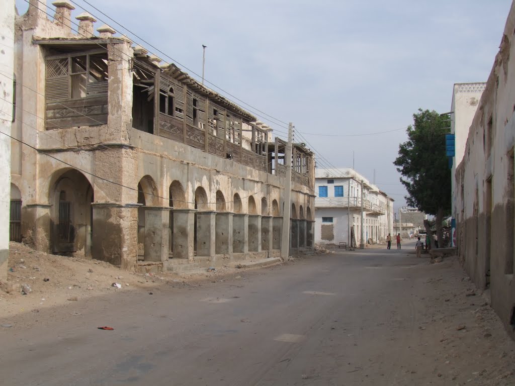 Berbera colonial buildings by Mop