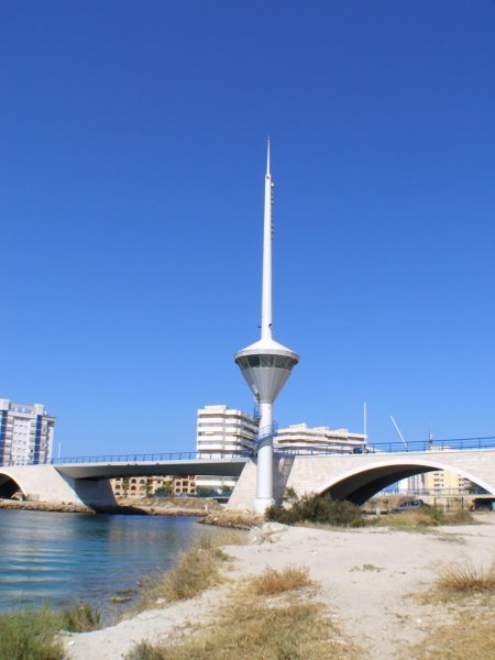 Puente de la Estació-La Manga (Murcia) by J.A. Ruiz Peñalver