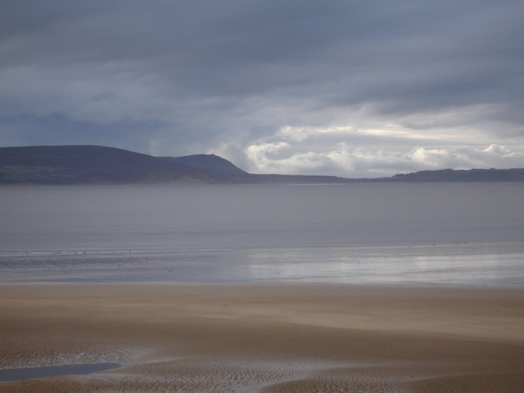 The Gower from Burry Port Harbour by howard bikes