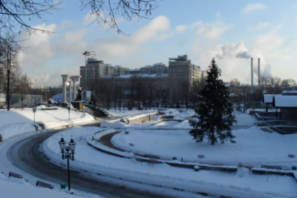 Khamovniki District, Moscow, Russia by Felinegate