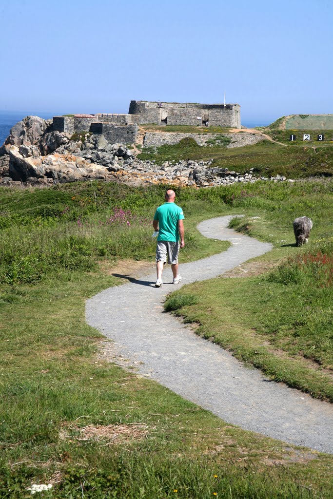 Fort Hommet, Castel, Guernsey by Hans Sterkendries