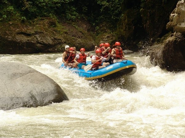 Taking on the rapid Pacuare River by GreenFrogAdventures