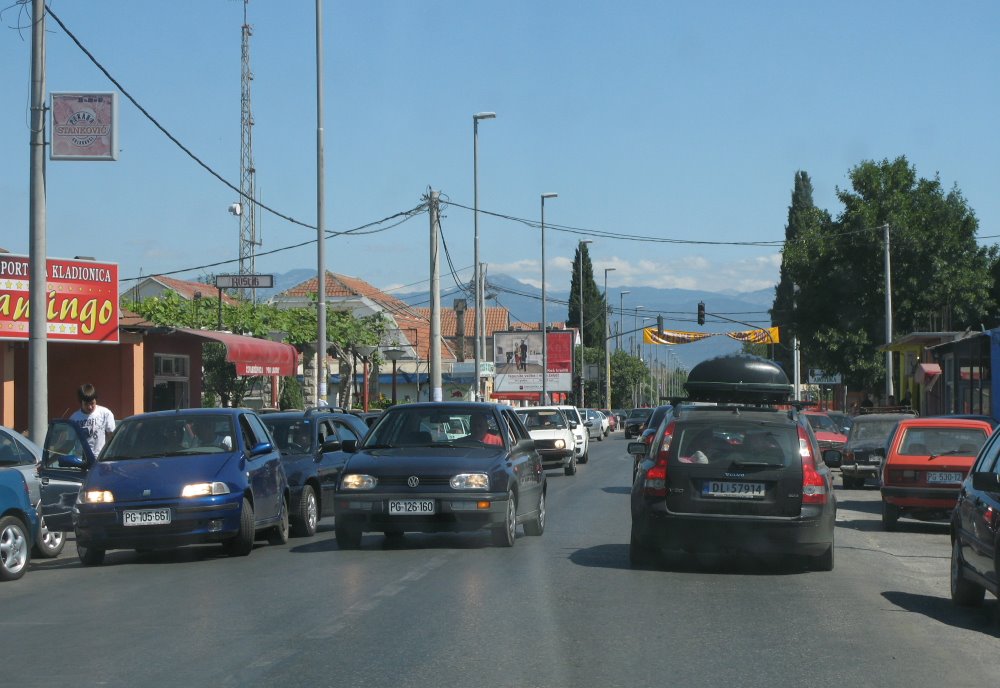 Podgorica road by Ivan Martinetti