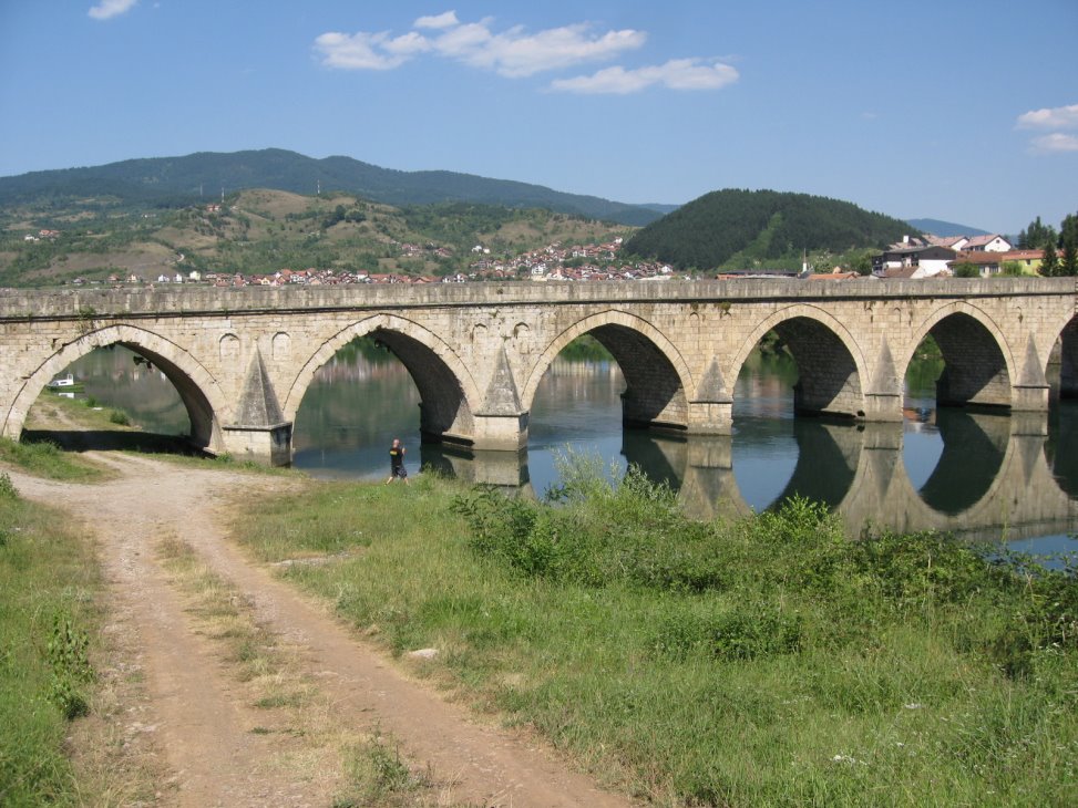 Bridge over Drina by Ivan Martinetti