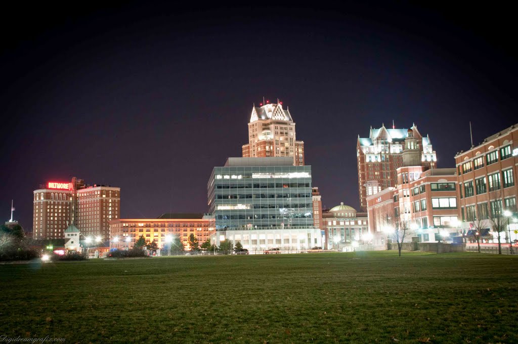 Downtown Providence, Providence, RI, USA by alex grichenko (digi…