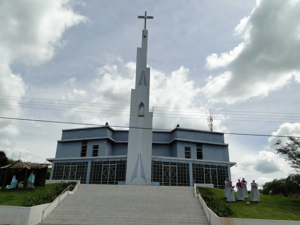 Igreja Matriz em Guaraniaçu, PR. by Ricardo Mercadante