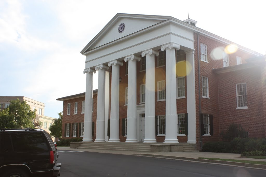 Lyceum Bldg - Ole Miss by Franz Schürtz