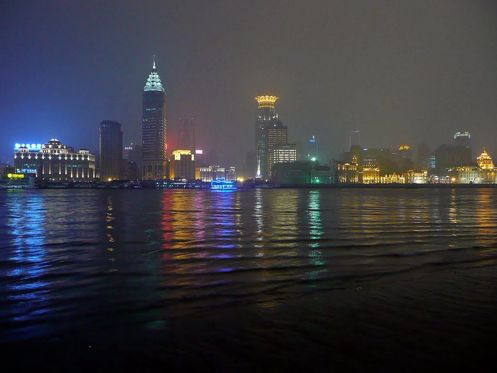 The Bund from Pudong, Shanghai, China by Paul Coates