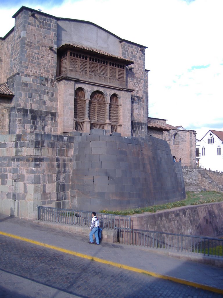 128 The back of altar in Santo Domingo Church a top of the most holy Inca Temple of Sun by PDemmy