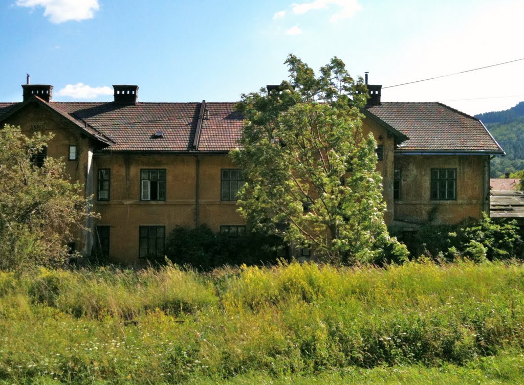 Hirschwang-90 (AT), Lokalbahn Payerbach-Hirschwang, the old train station by raxnurmi_AUT