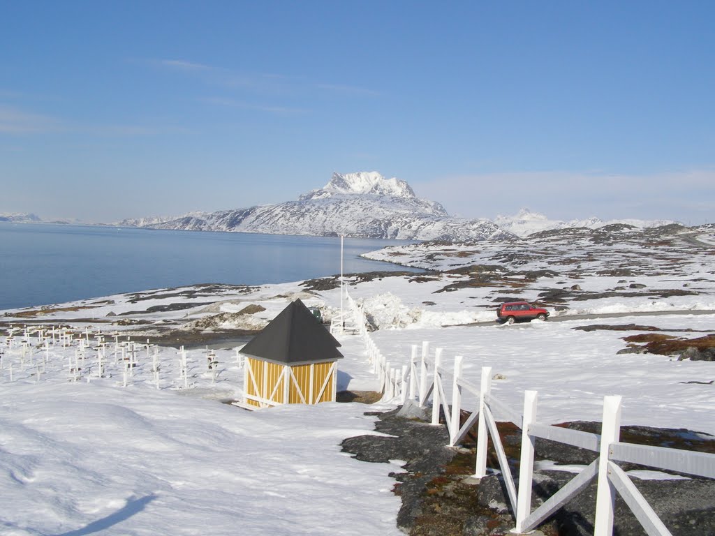 Churchyard Nuuk by JH-DK