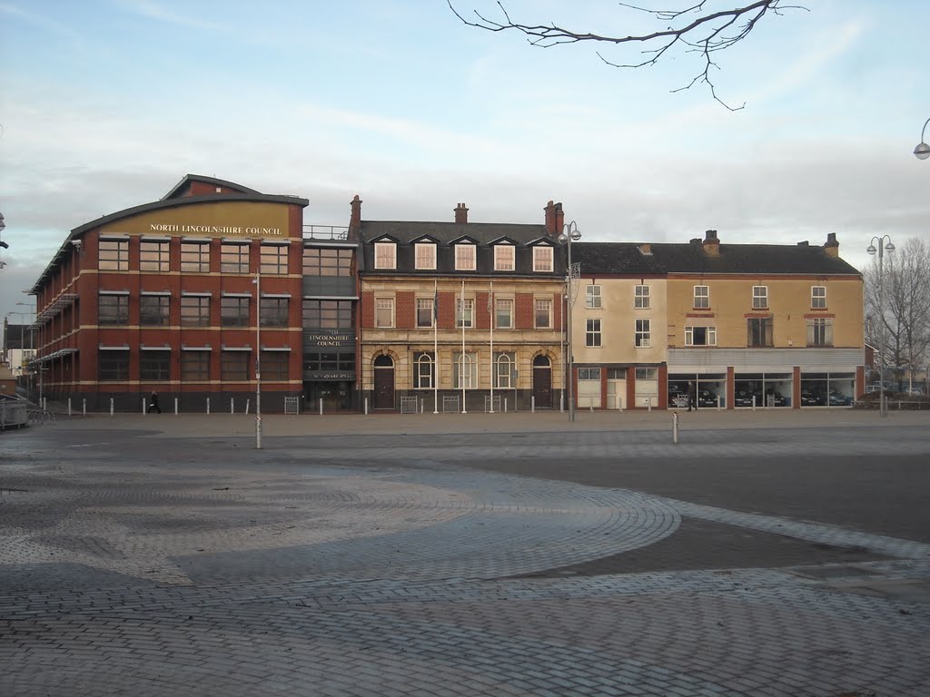 Looking Across Church Square 6-1-2011 by Hamst