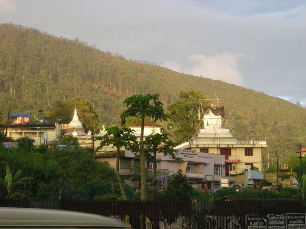 Buddhist Temple by Sanjaya Prasad