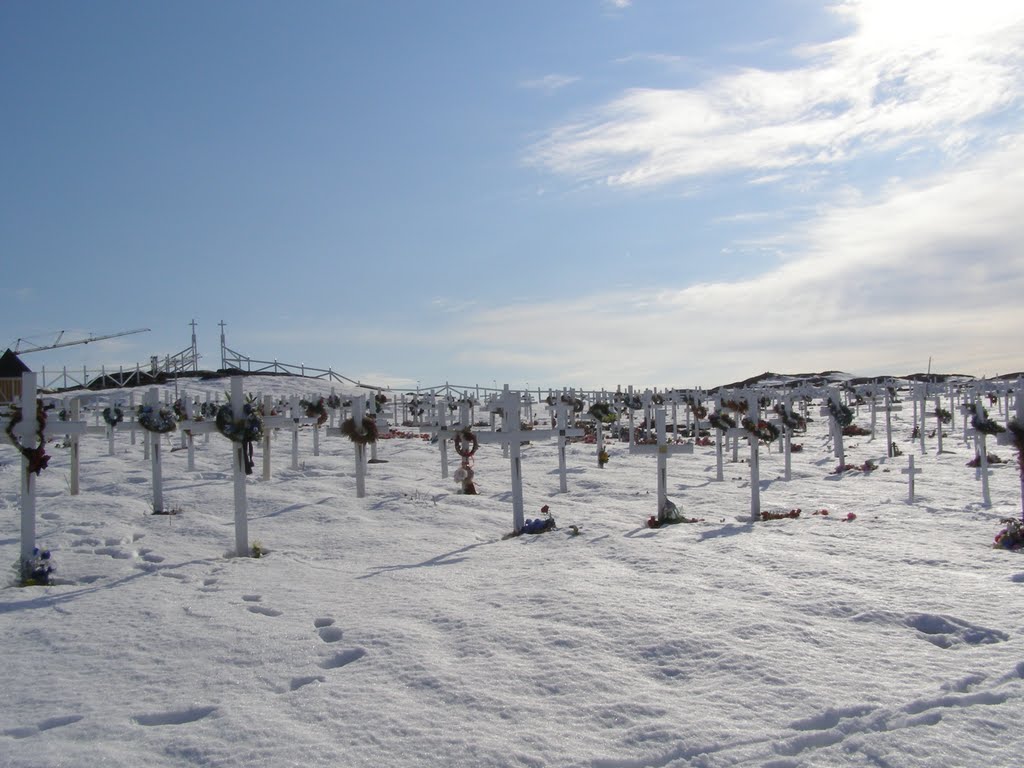 Churchyard Nuuk by JH-DK