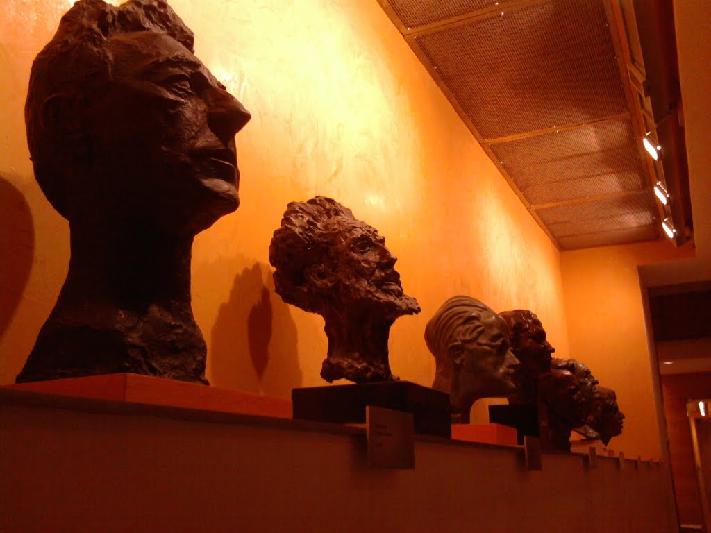 Harry Ransom Center Heads by RememberTheAdamo