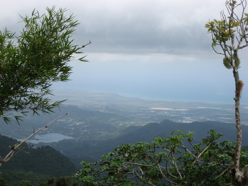 Vista de la costa sur y el embalse Guayabal by FreddyHonda