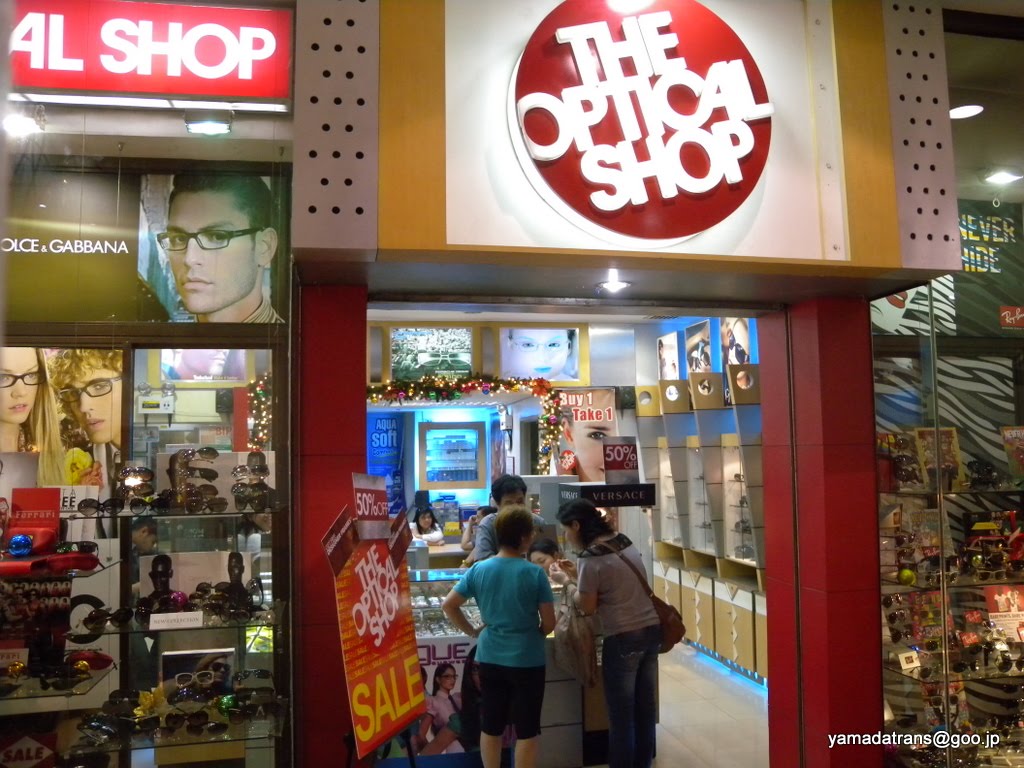 The Optical Shop Robinson's Place ザ オプティカル ショップ by yamadatrans