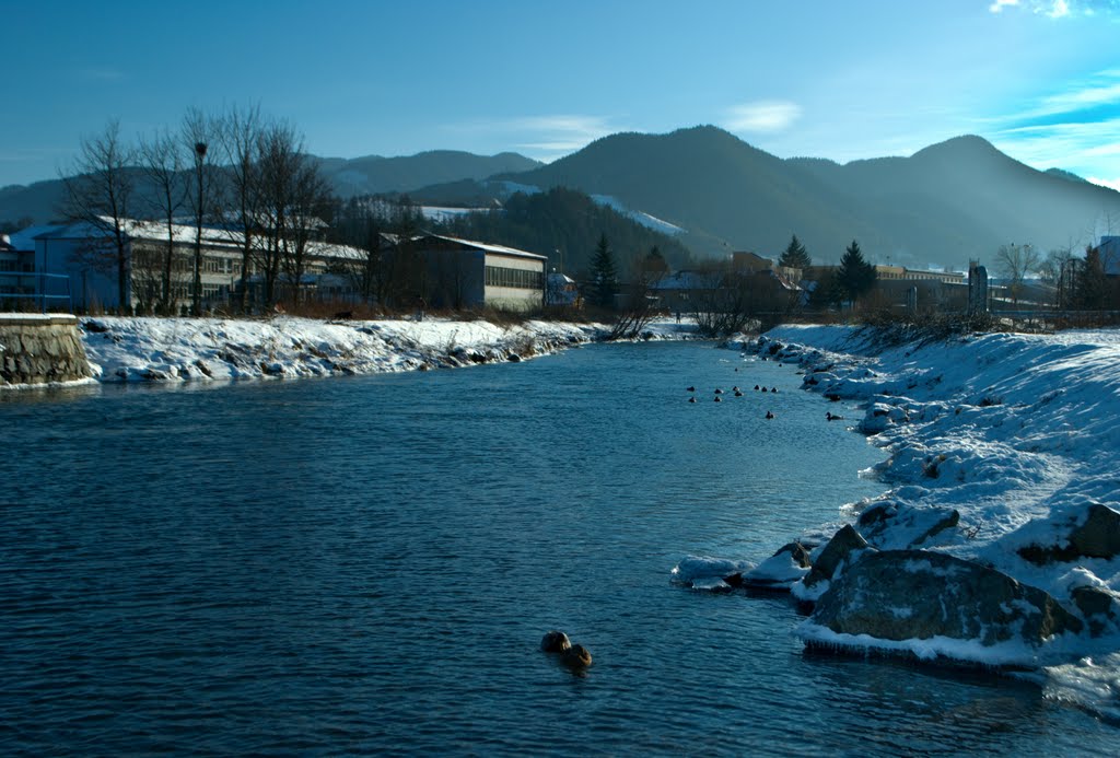 Revúca v Baničnom, v pozadí Nízke Tatry by © Ľudo T. II.