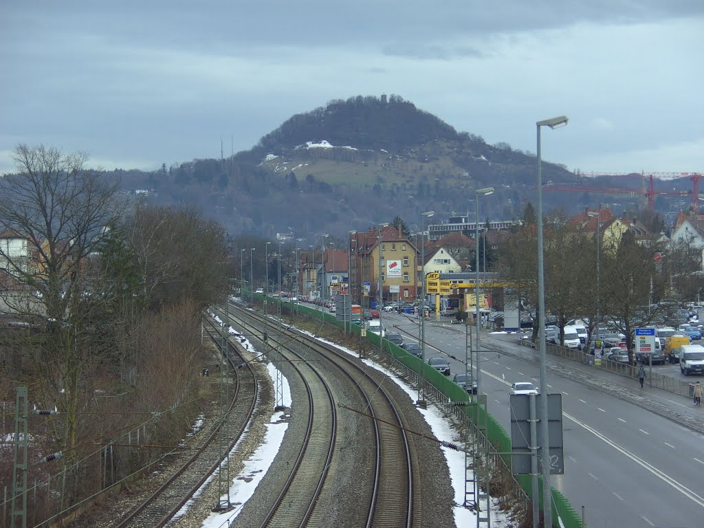 Blick in Richtung Stadtmitte und Achalm by Mitsos63