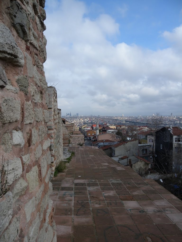 Walls of Constantinople by Giuseppe D'Ambrosio