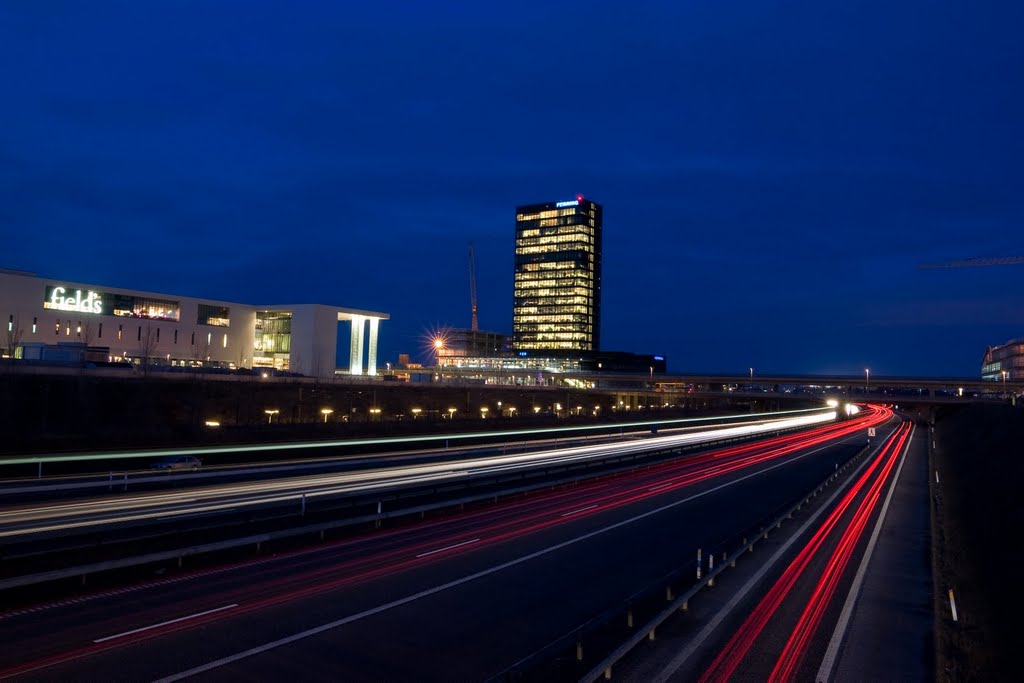 E20 ved Ørestad station by TorbenPedersen