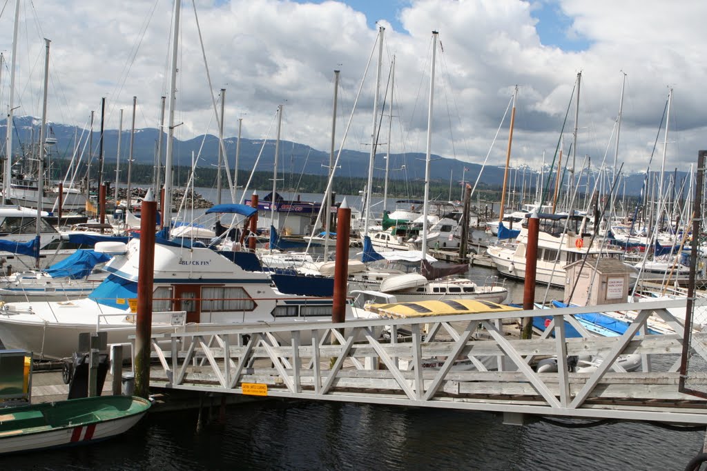 Marina de Comox, en la isla de Vancouver by R Melgar