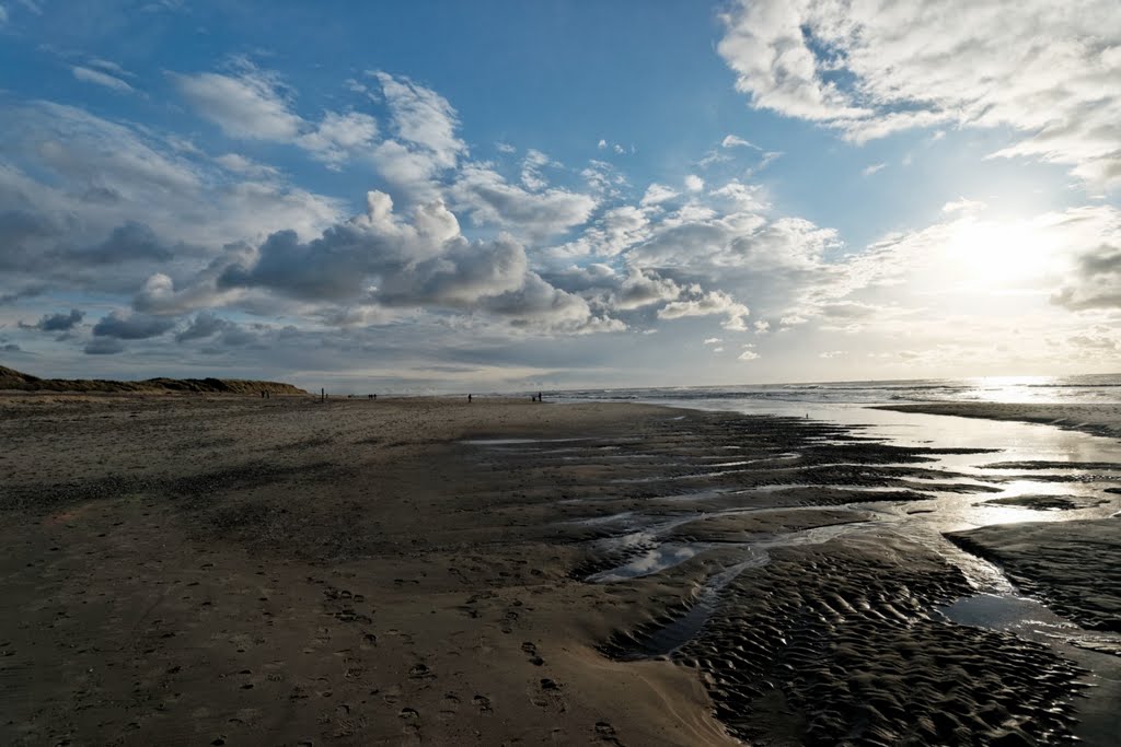 Texel - North Sea Beach between Paal 9 & 8 - View South by txllxt TxllxT