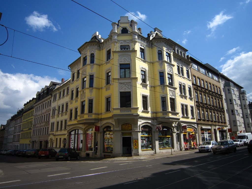 Zschochersche Straße/ Lauchstädter Straße - Südwestliche Ecke by IngolfBLN