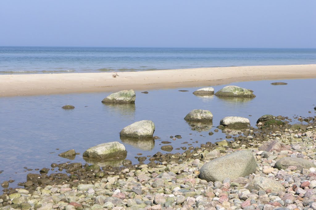 The beach at Misdroy by Ines Spannbauer