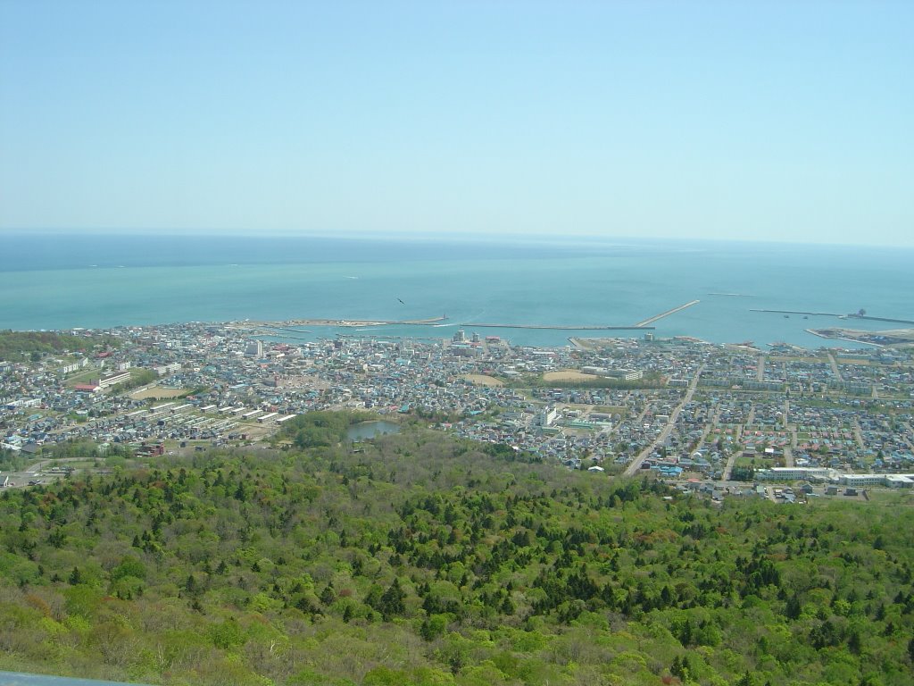 Central Mombetsu from The Sky Tower by mombetsu